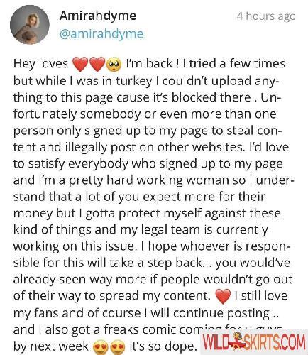 amirahdyme onlyfans leaked|Amirahdymes Leaked Porn Videos Sept